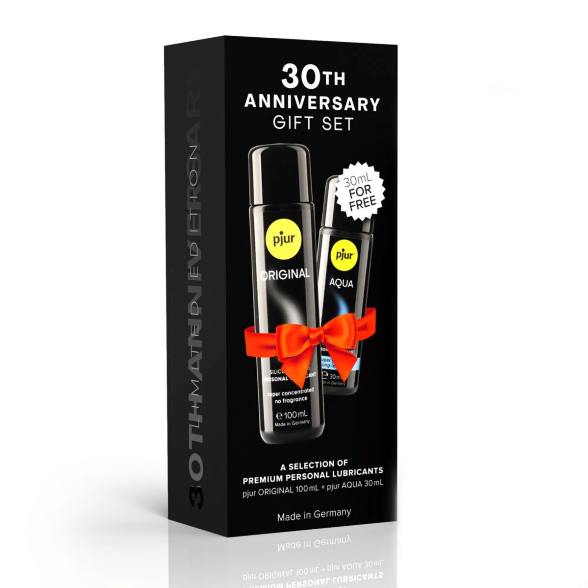 Ювілейний набір лубрикантів pjur 30th Anniversary Gift Set: Original 100 мл та Aqua 30 мл - Зображення 3