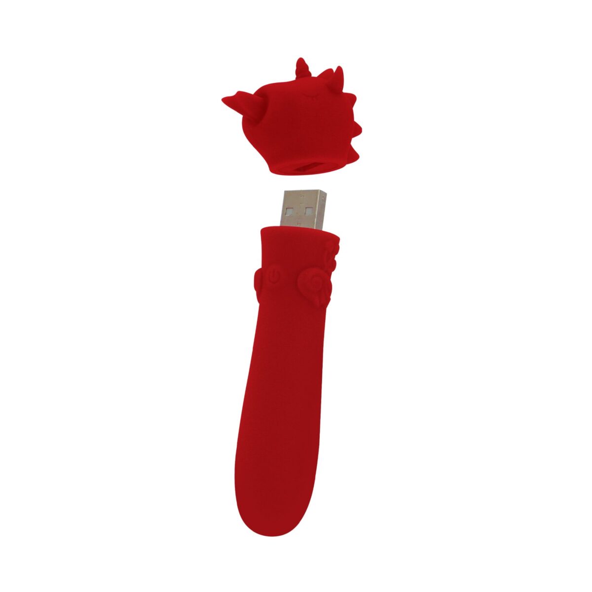 Вібратор-єдиноріжка Unihorn USB Bullet - Blaze Diablo, віброкуля, USB-зарядка - Зображення 2