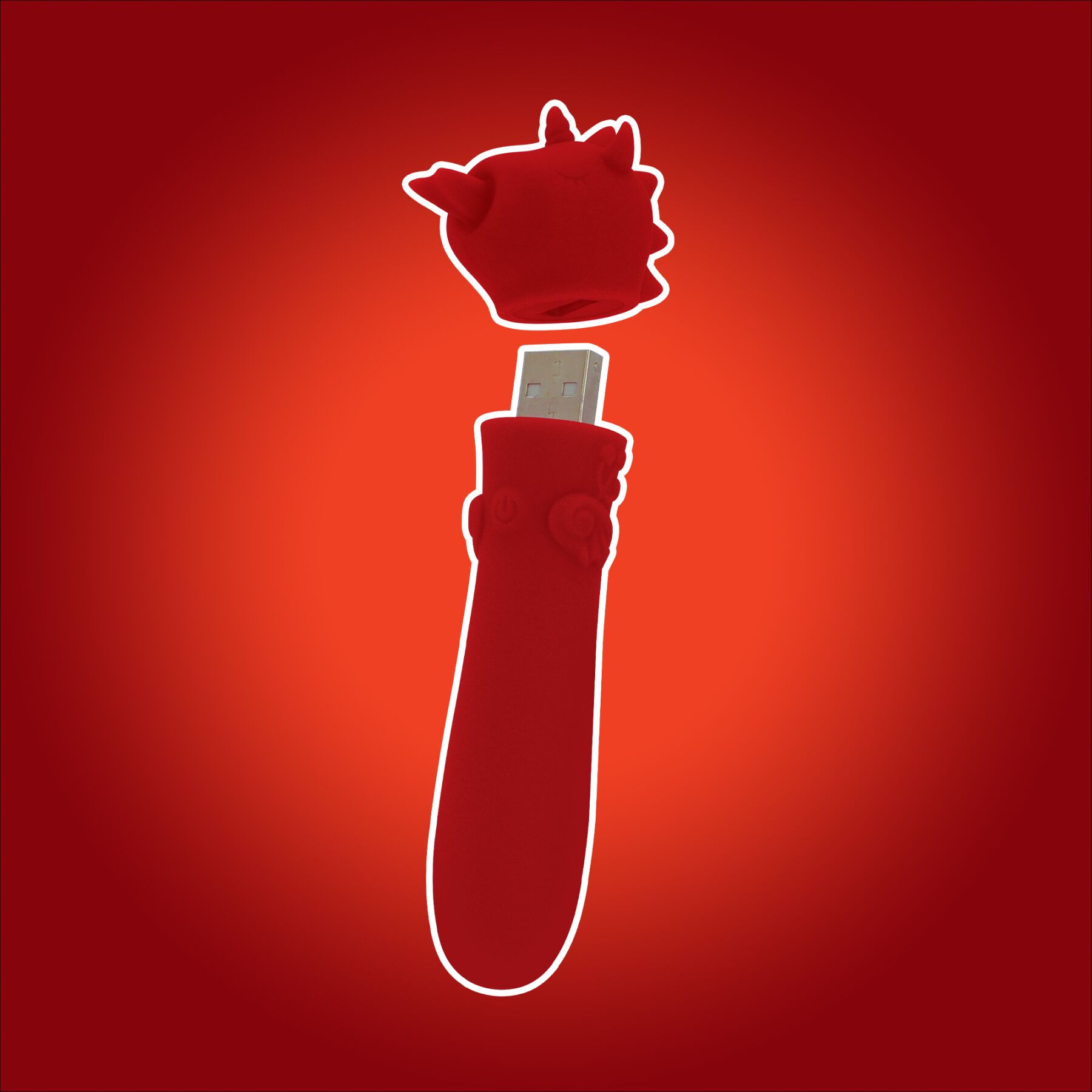 53764190677384 Вібратор-єдиноріжка Unihorn USB Bullet - Blaze Diablo, віброкуля, USB-зарядка - Зображення 9