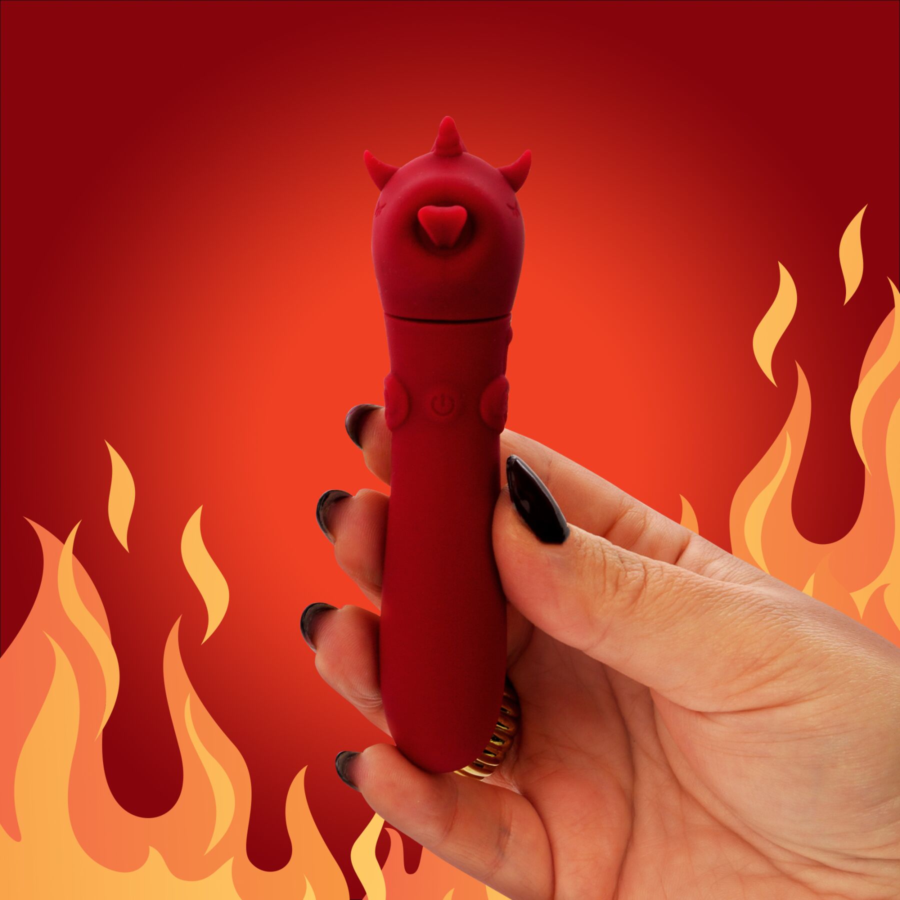92832734549370 Вібратор-єдиноріжка Unihorn USB Bullet - Blaze Diablo, віброкуля, USB-зарядка - Зображення 8
