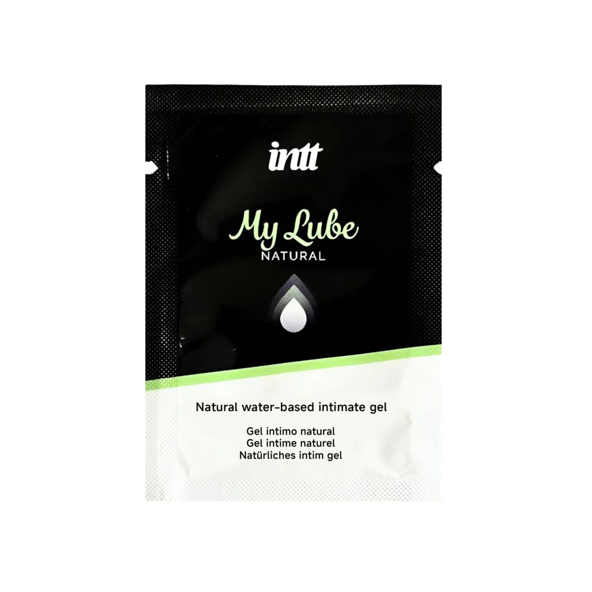 Пробник лубриканта на водній основі Intt My Lube Natural, 2 мл - Зображення 1