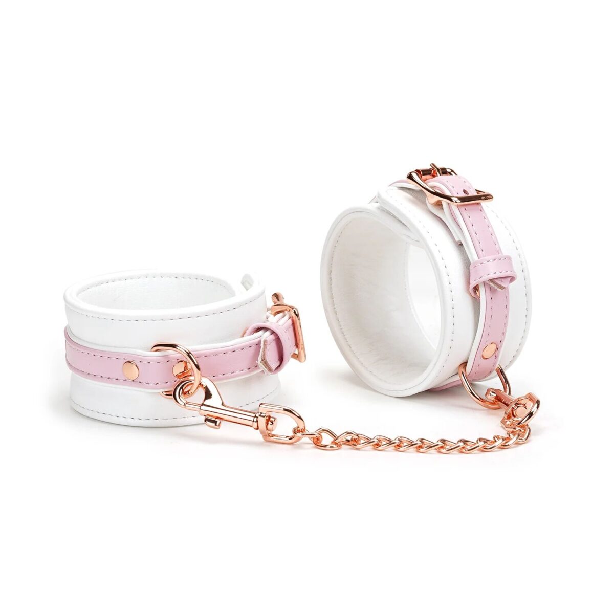 Поножі Liebe Seele White & Pink Fairy Leather Ankle Cuffs - Зображення 1
