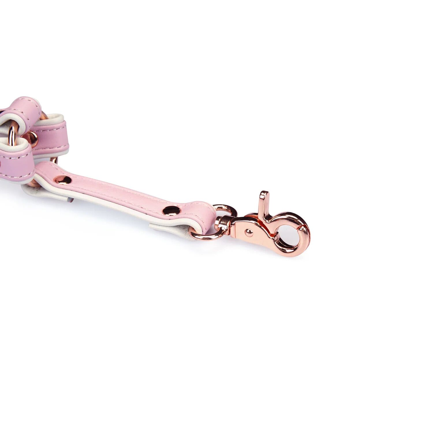 sx2830-98576730199975 Хрестовина Liebe Seele White & Pink Leather Hogtie - Зображення 4