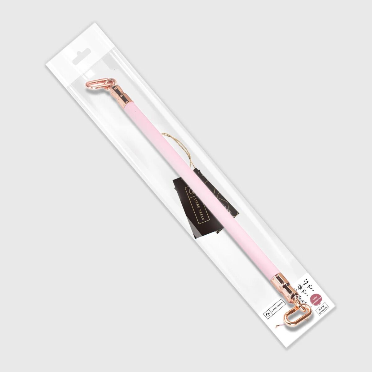 Жорстка розпірка Liebe Seele Pink Leather Spreader Bar - Зображення 2