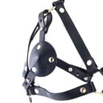 Сбруя зі страпоном LOCKINK SEVANDA Queen Sheba Set with Golden Dildo - Зображення 4