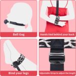 БДСМ-набір LOCKINK YEAHWOW Armbinder Restraint Set Black - Зображення 3