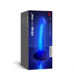 Дилдо, що світиться Strap-On-Me Glow-LED Dildo Purple - M - Зображення 3