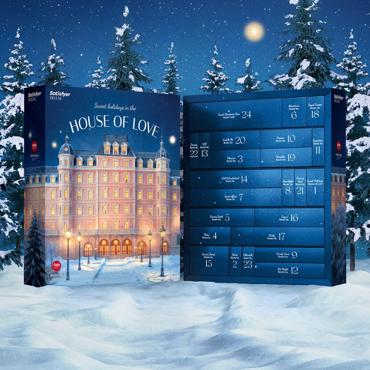 Подарунковий набір Satisfyer Deluxe Advent Calendar 2025 - Зображення 5