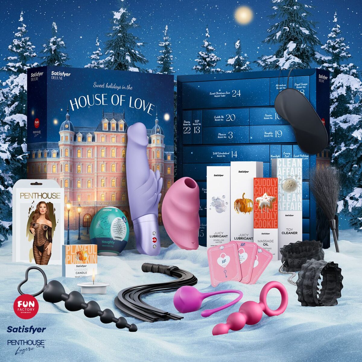 Подарунковий набір Satisfyer Deluxe Advent Calendar 2025 - Зображення 1
