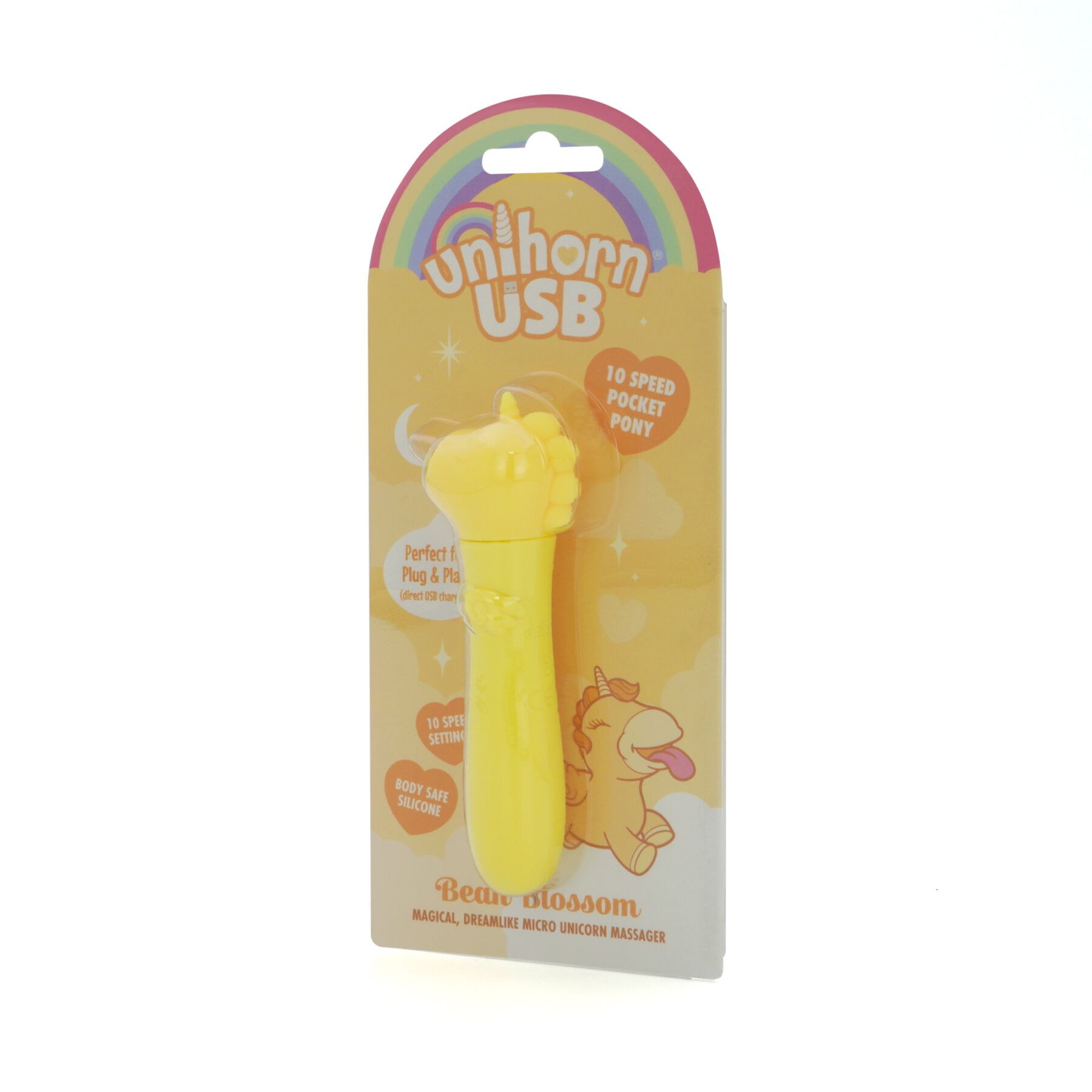 sx2857-48722772267904 Вібратор-єдиноріжка Unihorn USB Bullet - Bean Blossom, віброкуля, USB-зарядка - Зображення 3