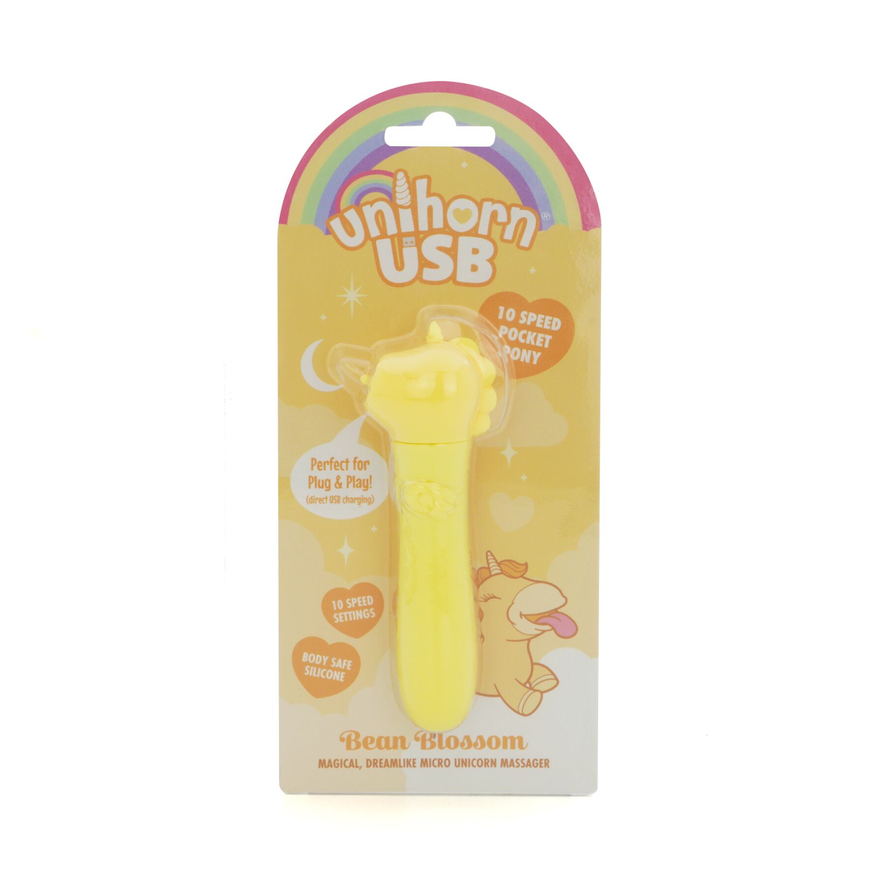sx2857-79561742928818 Вібратор-єдиноріжка Unihorn USB Bullet - Bean Blossom, віброкуля, USB-зарядка - Зображення 6