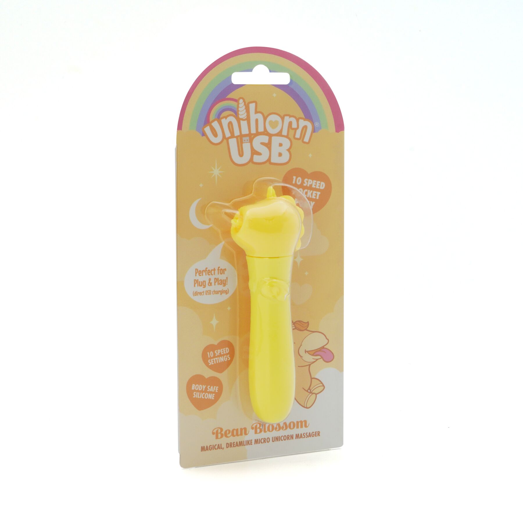 sx2857-89677649785982 Вібратор-єдиноріжка Unihorn USB Bullet - Bean Blossom, віброкуля, USB-зарядка - Зображення 4
