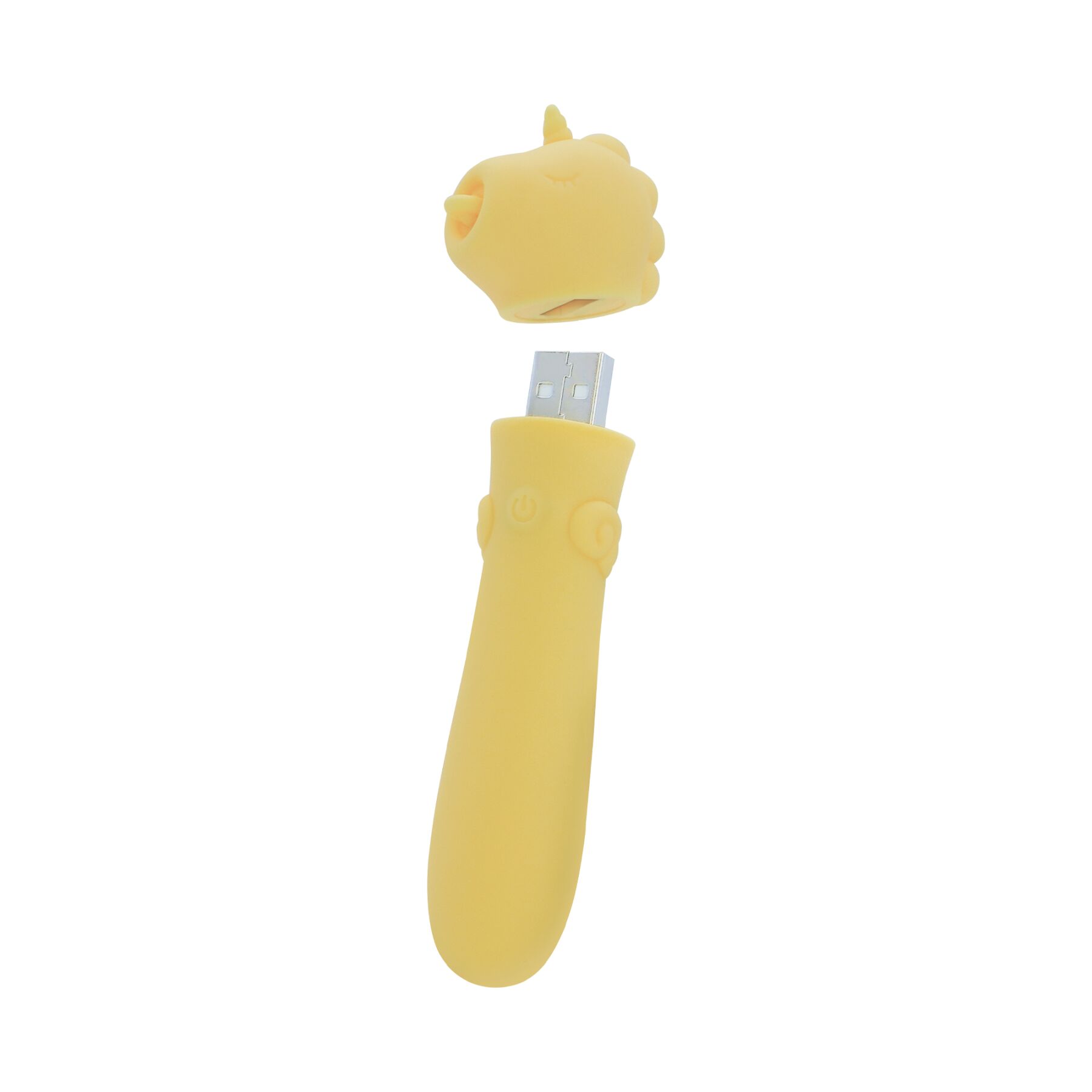 sx2857-94558510676317 Вібратор-єдиноріжка Unihorn USB Bullet - Bean Blossom, віброкуля, USB-зарядка - Зображення 2