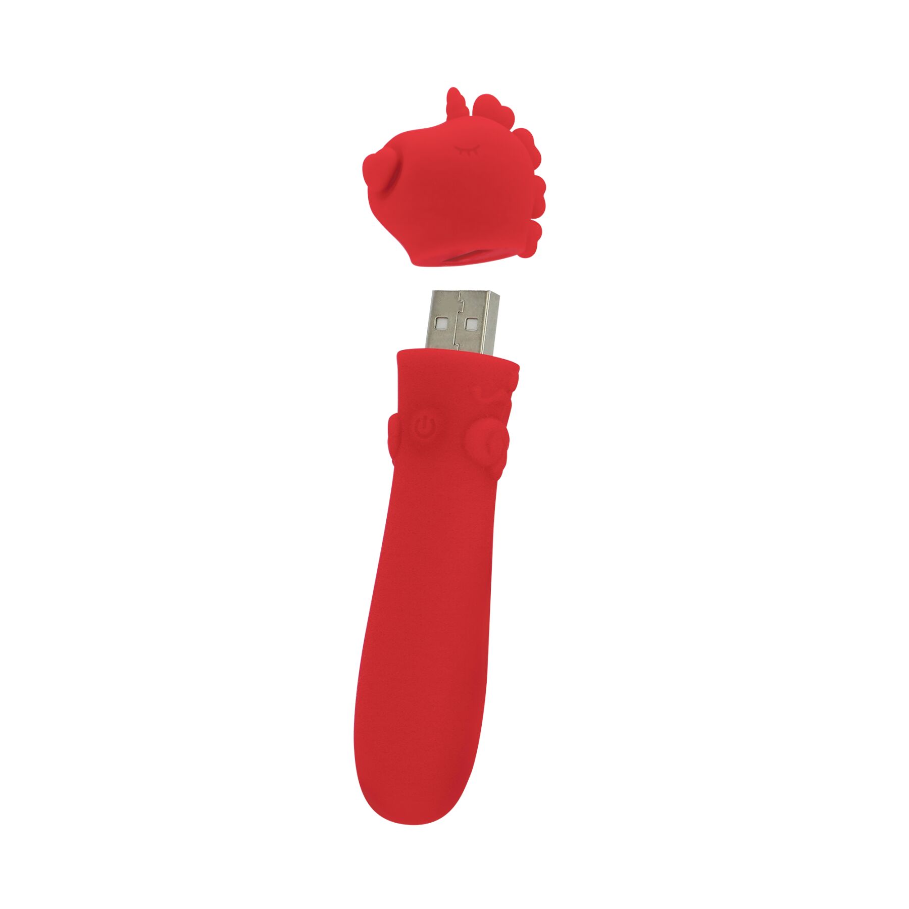 sx2861-77692399326875 Вібратор-єдиноріжка Unihorn USB Bullet - Cupid's Beau, віброкуля, USB-зарядка - Зображення 2