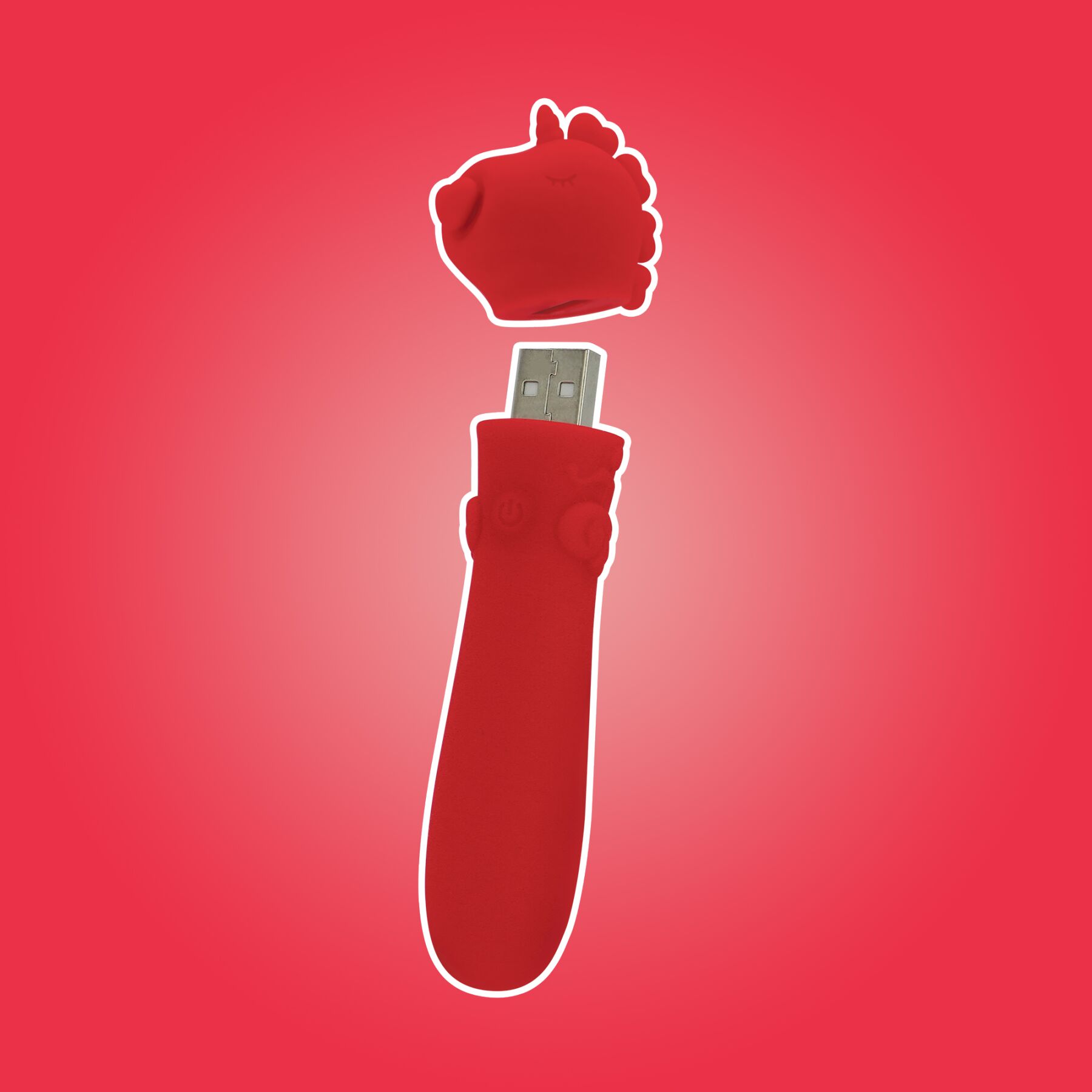 sx2861-87732180835224 Вібратор-єдиноріжка Unihorn USB Bullet - Cupid's Beau, віброкуля, USB-зарядка - Зображення 9