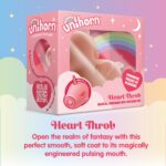 Вібратор-єдиноріжка Unihorn - Heart Throb, з пульсацією - Зображення 6