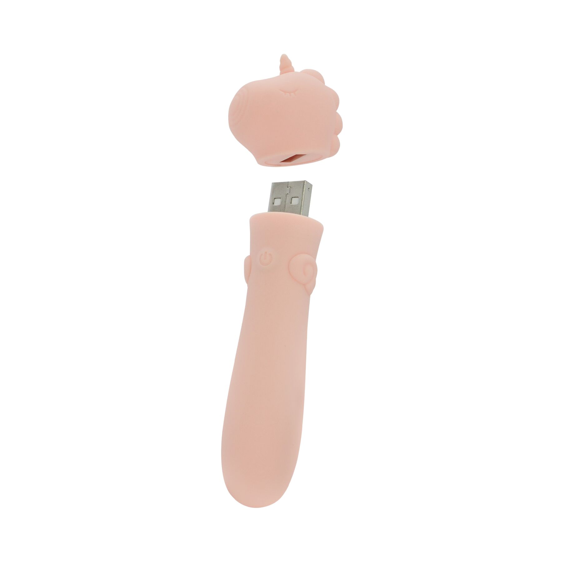 sx2866-99484657903189 Вібратор-єдиноріжка Unihorn USB Bullet - Heart Throb, віброкуля, USB-зарядка - Зображення 2