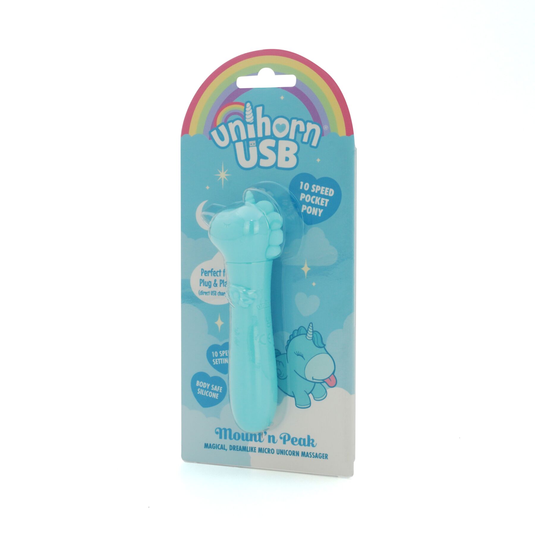 sx2871-17049835318345 Вібратор-єдиноріжка Unihorn USB Bullet - Mount'n Peak, віброкуля, USB-зарядка - Зображення 3