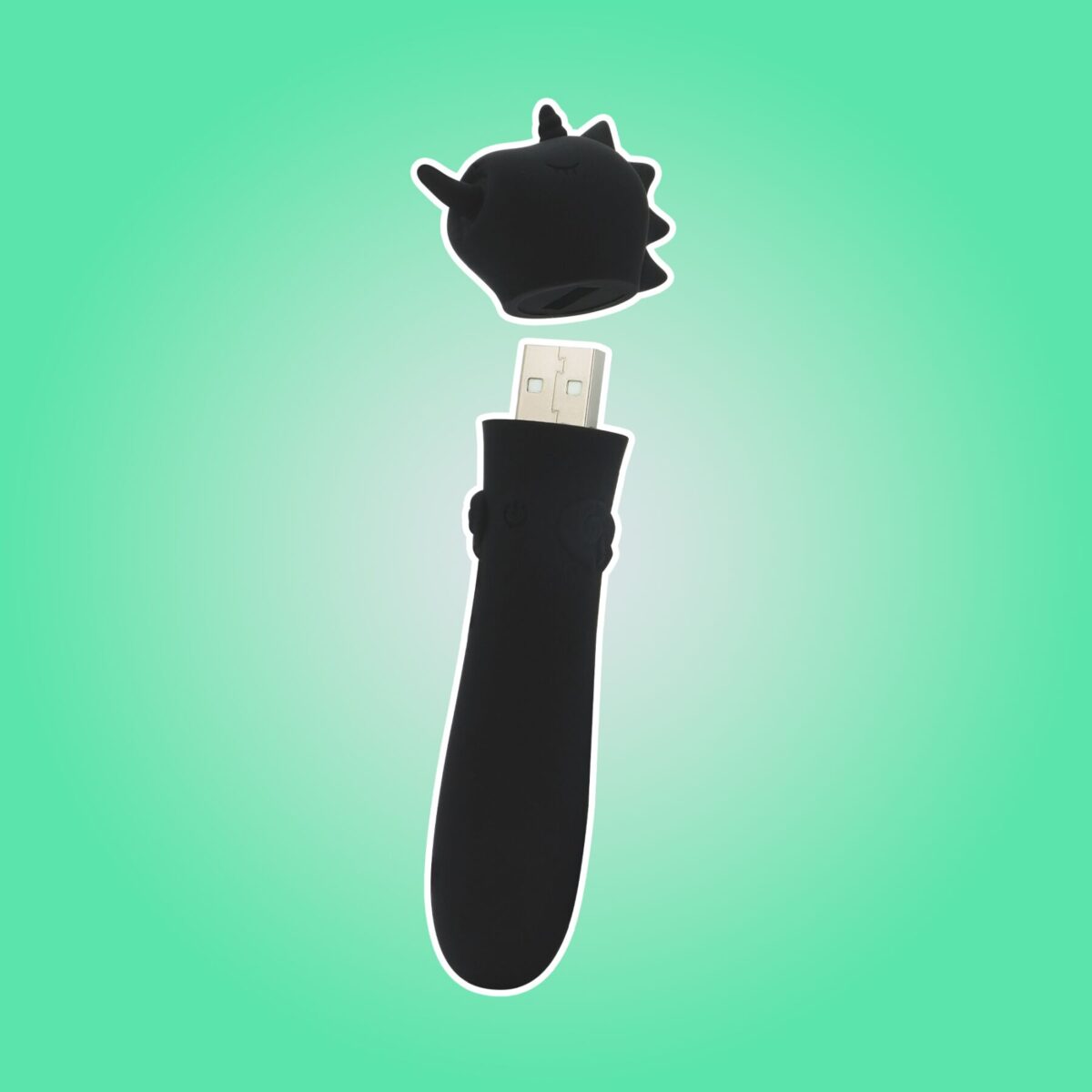 Вібратор-єдиноріжка Unihorn USB Bullet - Wild Spirit, віброкуля, USB-зарядка - Зображення 8