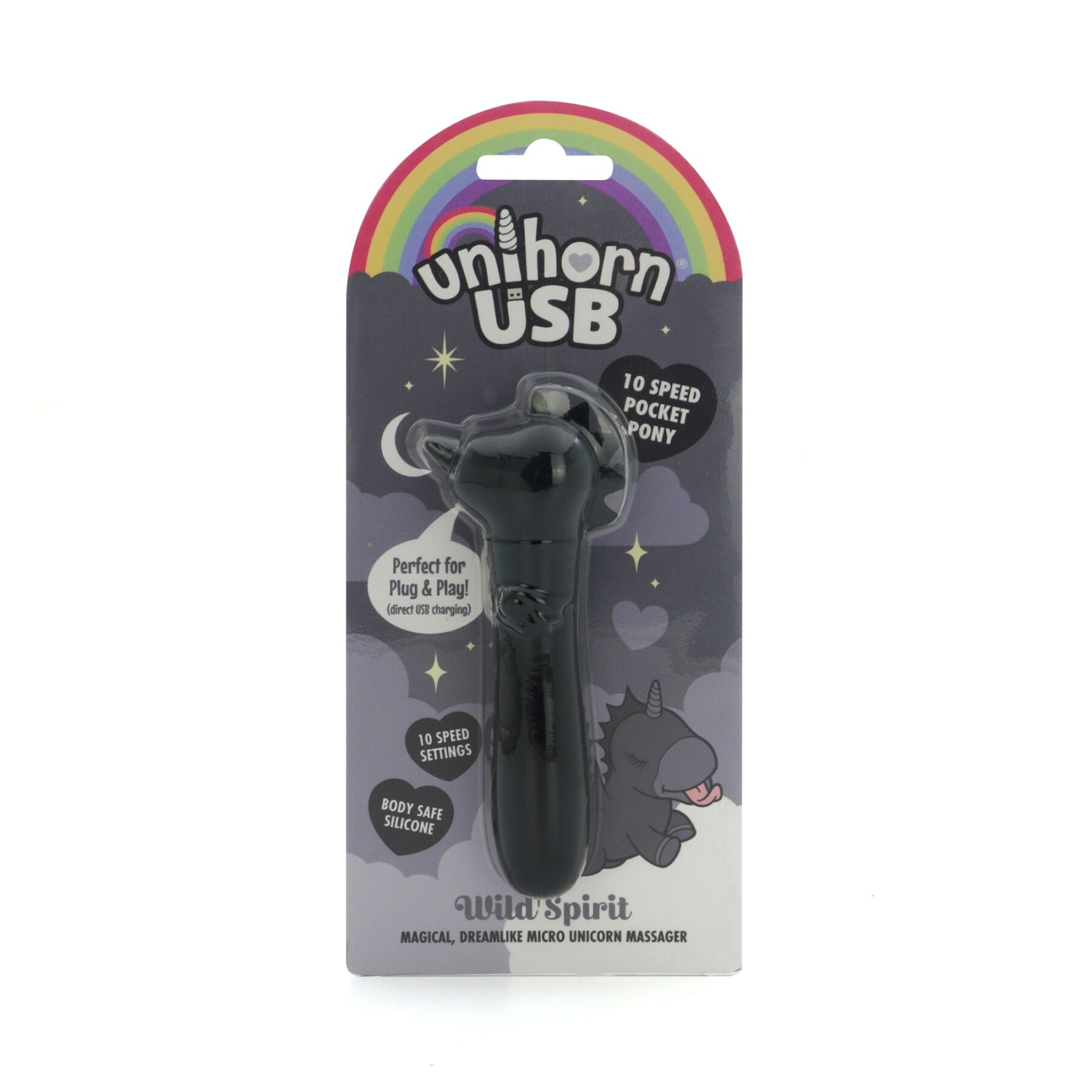sx2874-90334641202781 Вібратор-єдиноріжка Unihorn USB Bullet - Wild Spirit, віброкуля, USB-зарядка - Зображення 6