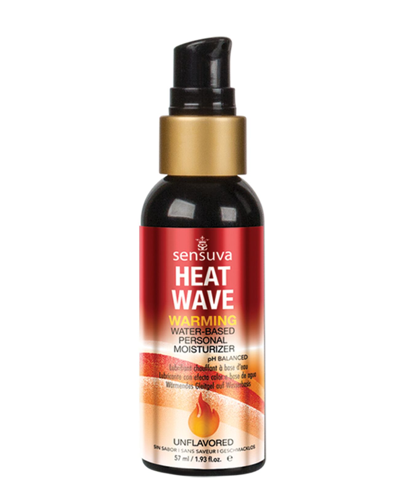 sx2877-77454082461491 Лубрикант на водній основі Sensuva - Heat Wave Warming (57 мл), без гліцерину та парабенів - Зображення 1