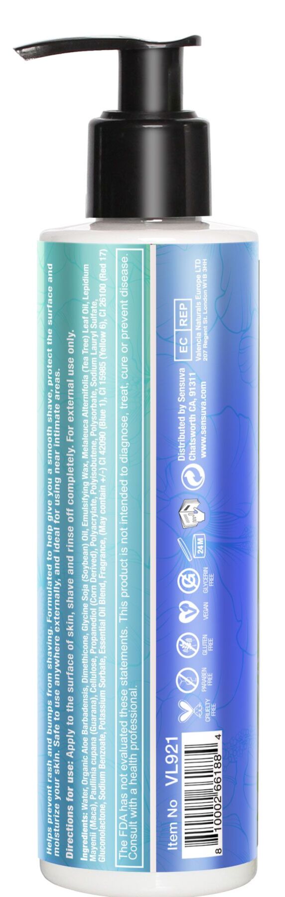 sx2881-78176119080986 Крем для гоління Sensuva ELXYR Shaving Cream - Sweet Temptations (236 мл) - Зображення 2