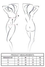 Комплект Passion RESILQUE SET tomato S - Зображення 12