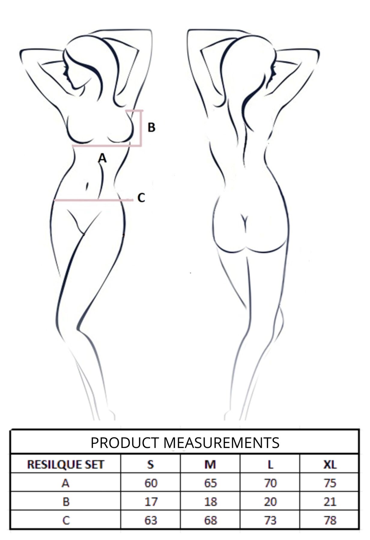 sx2934-34521599254027 Комплект Passion RESILQUE SET white L - Зображення 9