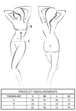 Комплект Passion TIVOLEA SET violet M - Зображення 10