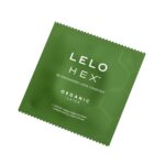 Презервативи LELO HEX Condoms Organic 12 Pack, тонкі та суперміцні (м'ята упаковка!!!) - Зображення 4
