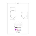 Еротичний костюм кролика Obsessive Bunny costume S/M black (м'ята упаковка!!!) - Зображення 8