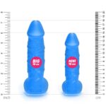 Крафтове мило-член із присоскою Pure Bliss BIG Dark Blue, натуральне - Зображення 5