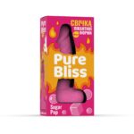 Ароматна свічка пікантної форми Pure Bliss Pink Sugar Pop (Жуйка) 18 см - Зображення 6