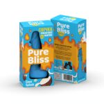 Ароматна свічка пікантної форми Pure Bliss Blue Coco Splash (Кокосове молоко) 18 см - Зображення 6
