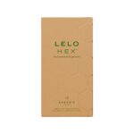 Презервативи LELO HEX Condoms Organic 12 Pack, тонкі та суперміцні - Зображення 2