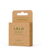 Презервативи LELO HEX Condoms Organic 3 Pack, тонкі та суперміцні - Зображення 2