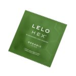 Презервативи LELO HEX Condoms Organic 3 Pack, тонкі та суперміцні - Зображення 3