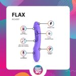 Вібратор Good Vibes Only - Flax Vibrating Dildo with G-Spot Stimulator - Зображення 11