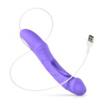 Вібратор Good Vibes Only - Flax Vibrating Dildo with G-Spot Stimulator - Зображення 6