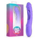 Вібратор Good Vibes Only - Flax Vibrating Dildo with G-Spot Stimulator - Зображення 8