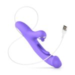 Вібратор-кролик Good Vibes Only - Tess Rabbit Vibrator with G-Spot Stimulator - Зображення 6