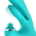 Вібратор-кролик Good Vibes Only - Lisa Thrusting Rabbit Vibrator with G-Spot Stimulator - Зображення 5