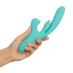 Вібратор-кролик Good Vibes Only - Lisa Thrusting Rabbit Vibrator with G-Spot Stimulator - Зображення 7