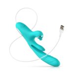 Вібратор-кролик Good Vibes Only - Lisa Thrusting Rabbit Vibrator with G-Spot Stimulator - Зображення 6