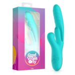 Вібратор-кролик Good Vibes Only - Lisa Thrusting Rabbit Vibrator with G-Spot Stimulator - Зображення 8