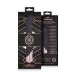 Вібратор-кролик Rosy Gold - Rabbit Vibrator with thrusting function - Black - Зображення 9