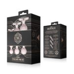 Набір анальних іграшок Rosy Gold - Metal Butt Plug Set 3 Pieces - Зображення 8