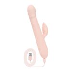 Вібратор-кролик Good Vibes Only - SHAI Thrusting Vibrator Soft Silicone - Pink - Зображення 5