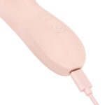 Вібратор-кролик Good Vibes Only - SHAI Thrusting Vibrator Soft Silicone - Pink - Зображення 6