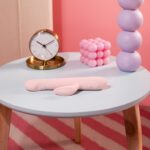 Вібратор-кролик Good Vibes Only - SHAI Thrusting Vibrator Soft Silicone - Pink - Зображення 11